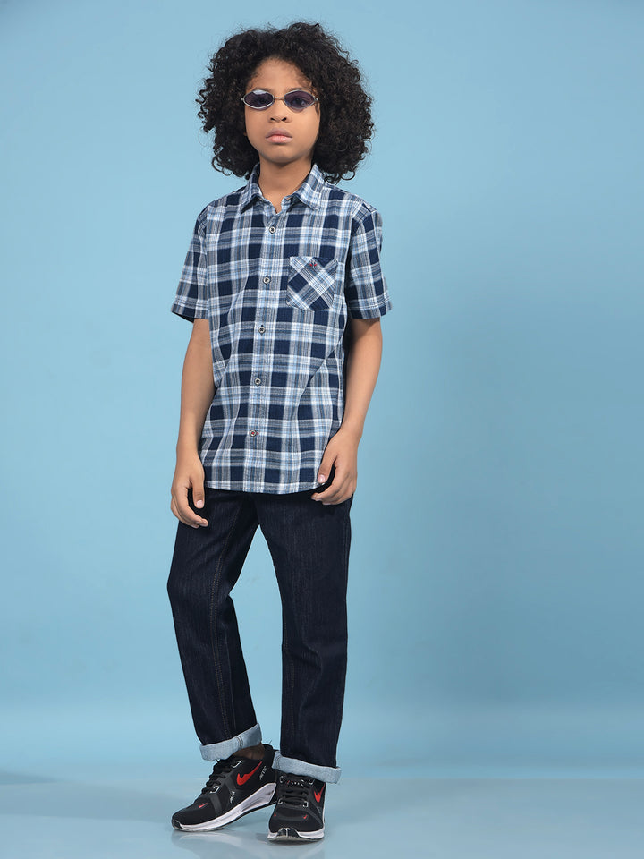 Black Straight Jeans-Boys Jeans-Crimsoune Club