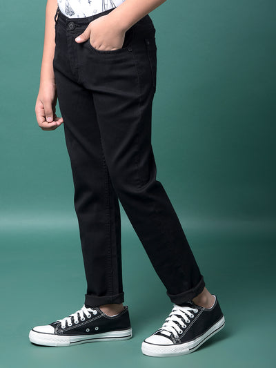 Black Jeans-Boys Jeans-Crimsoune Club