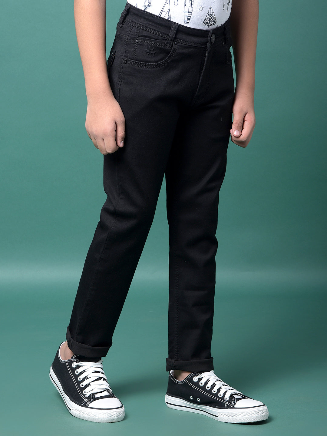 Black Jeans-Boys Jeans-Crimsoune Club