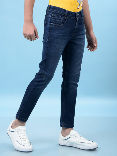 Versatile Blue Denim Jeans-Boys Jeans-Crimsoune Club