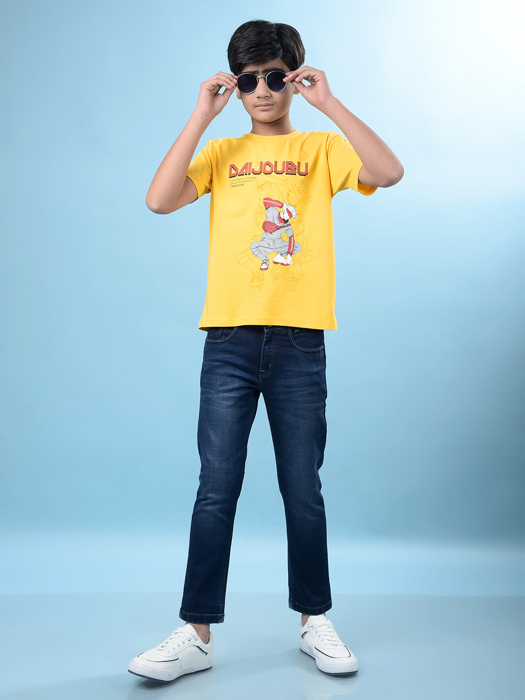 Versatile Blue Denim Jeans-Boys Jeans-Crimsoune Club