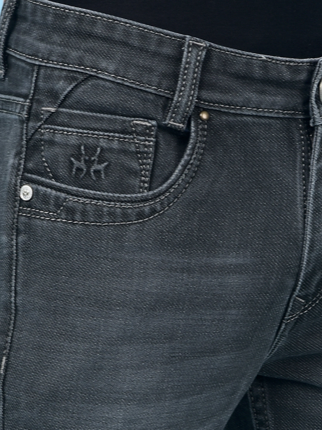 Sophisticated Grey Denim Jeans-Boys Jeans-Crimsoune Club