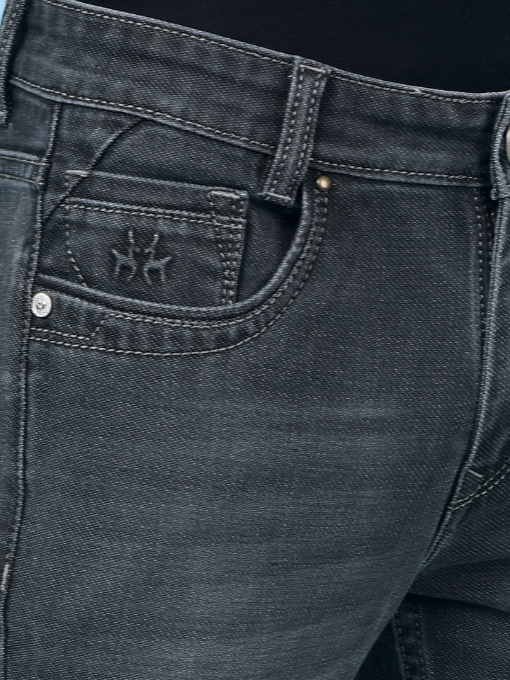 Sophisticated Grey Denim Jeans-Boys Jeans-Crimsoune Club