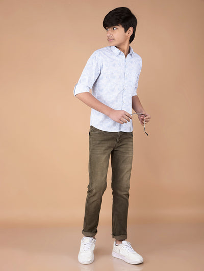 Beige Jeans-Boys Jeans-Crimsoune Club