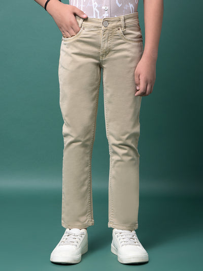 Beige Jeans-Boys Jeans-Crimsoune Club