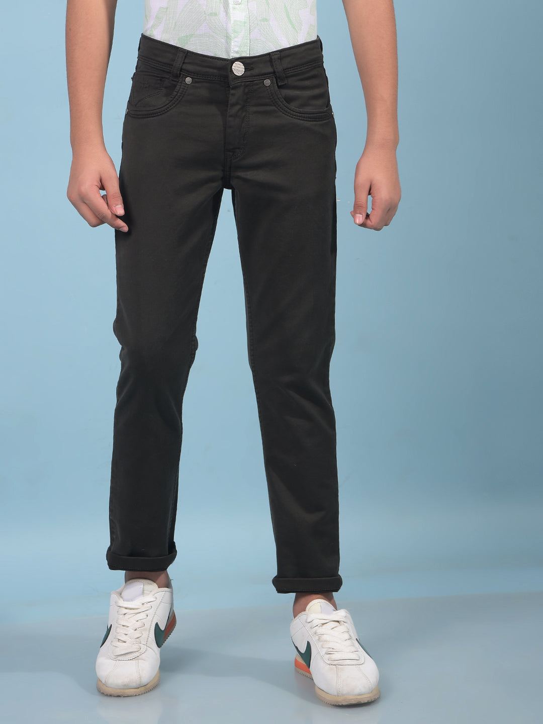 Olive Jeans-Boys Jeans-Crimsoune Club