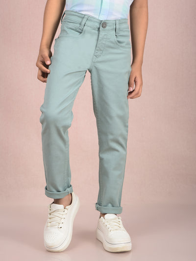 Green Jeans-Boys Jeans-Crimsoune Club