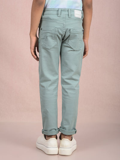 Green Jeans-Boys Jeans-Crimsoune Club