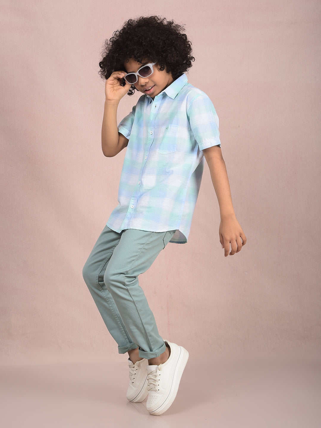 Green Jeans-Boys Jeans-Crimsoune Club