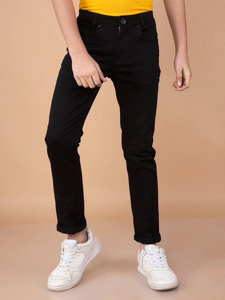 Black Jeans-Boys Jeans-Crimsoune Club