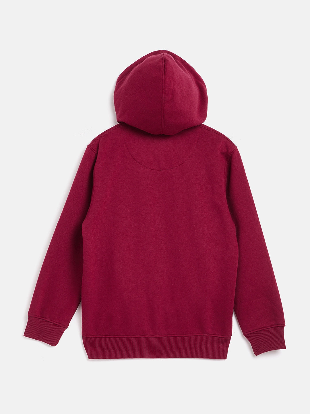 Solid Pink Sweatshirt-Boys Sweatshirts-Crimsoune Club