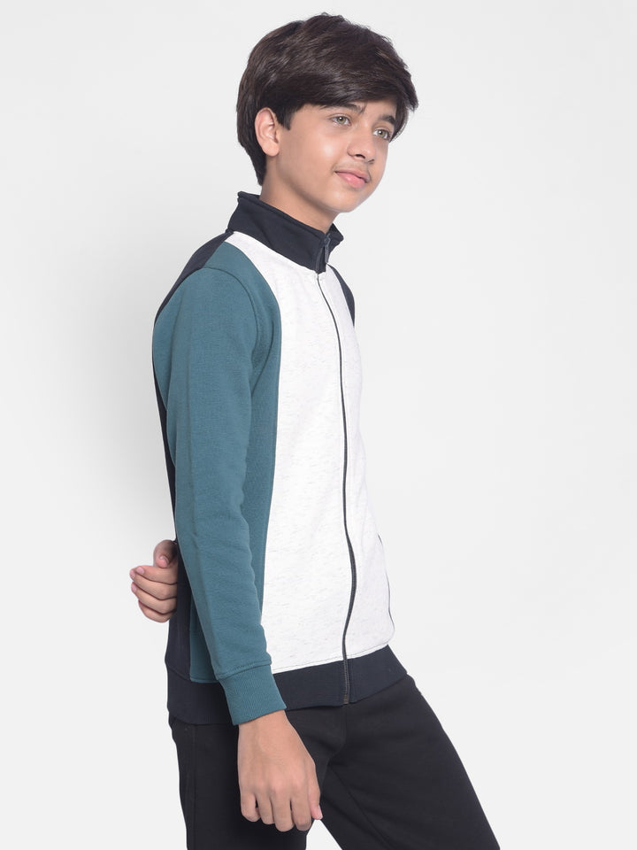 Multi Color Colourblocked Sweatshirt-Boys Sweatshirt-Crimsoune Club