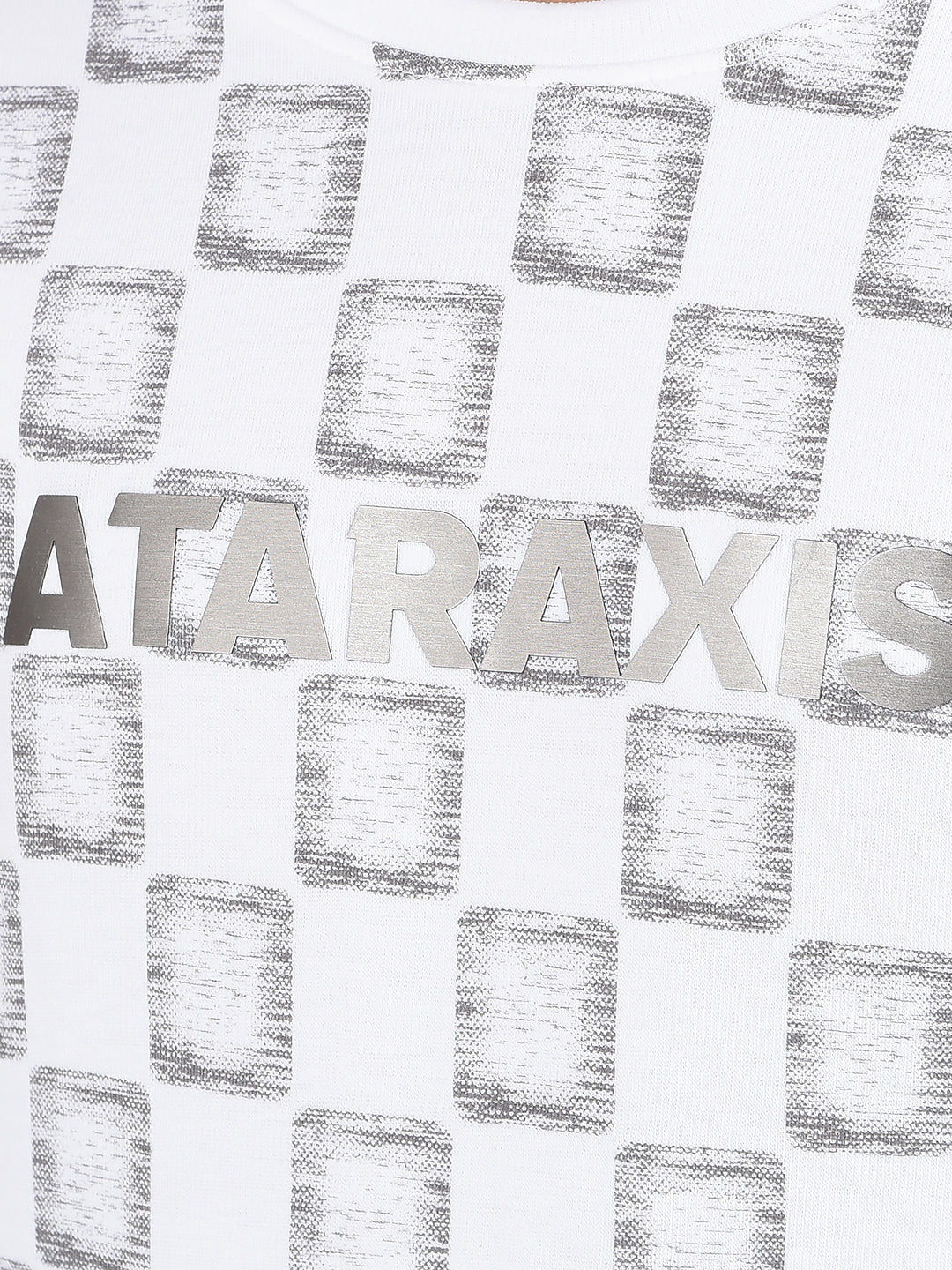 White Printed Sweatshirt-Boys Sweatshirts-Crimsoune Club