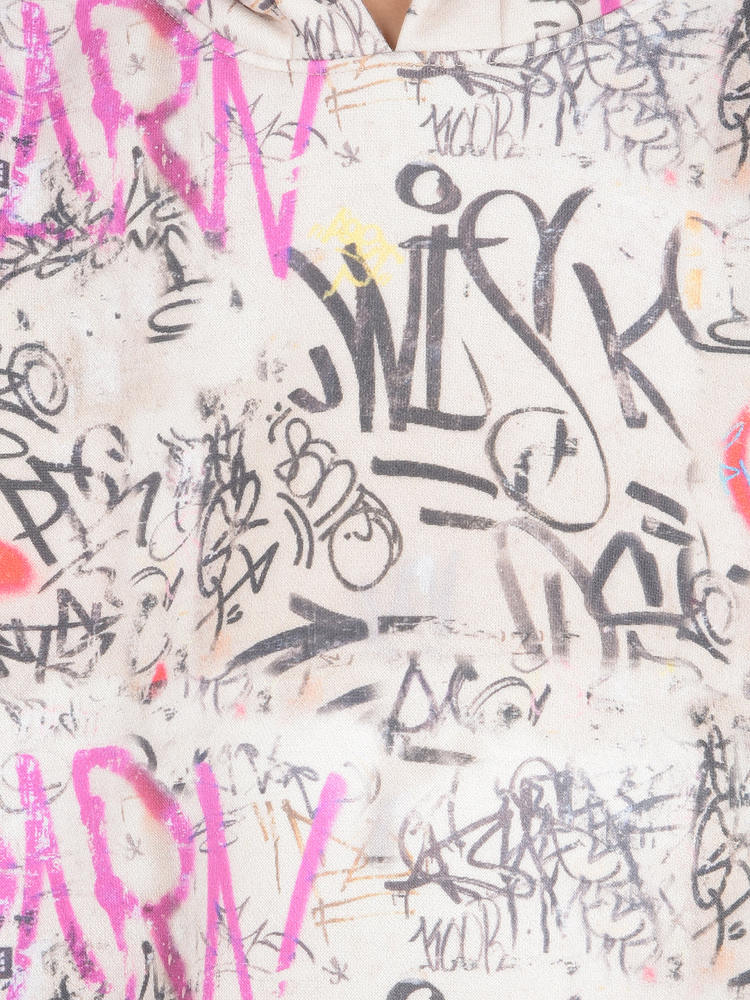 Multi-Color Graphic Print Hooded Neck Sweatshirt-Boys Sweatshirts-Crimsoune Club