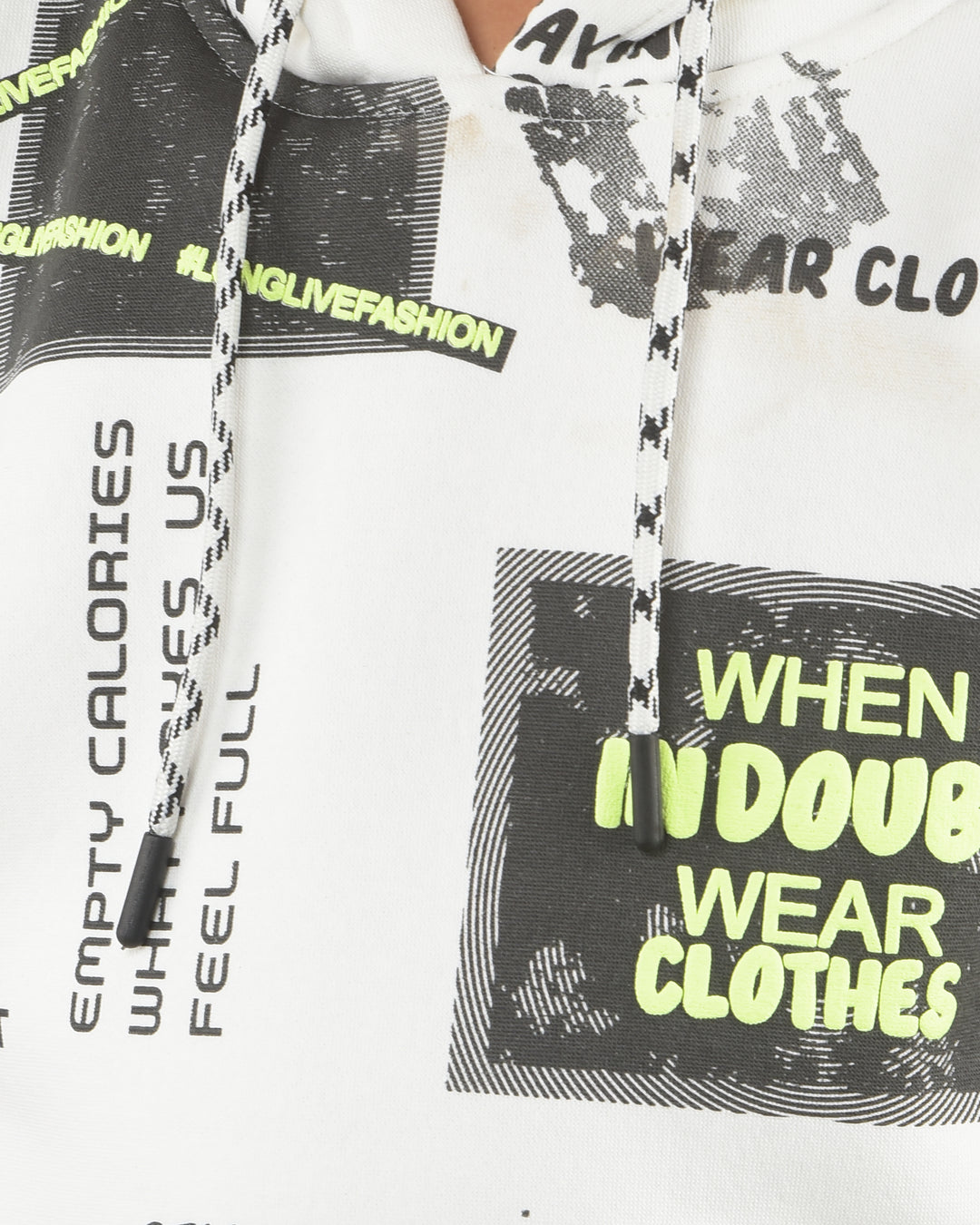 White Typographic Print Sweatshirt & Joggers Co-Ord Set-Boy Co-Ord Sets-Crimsoune Club