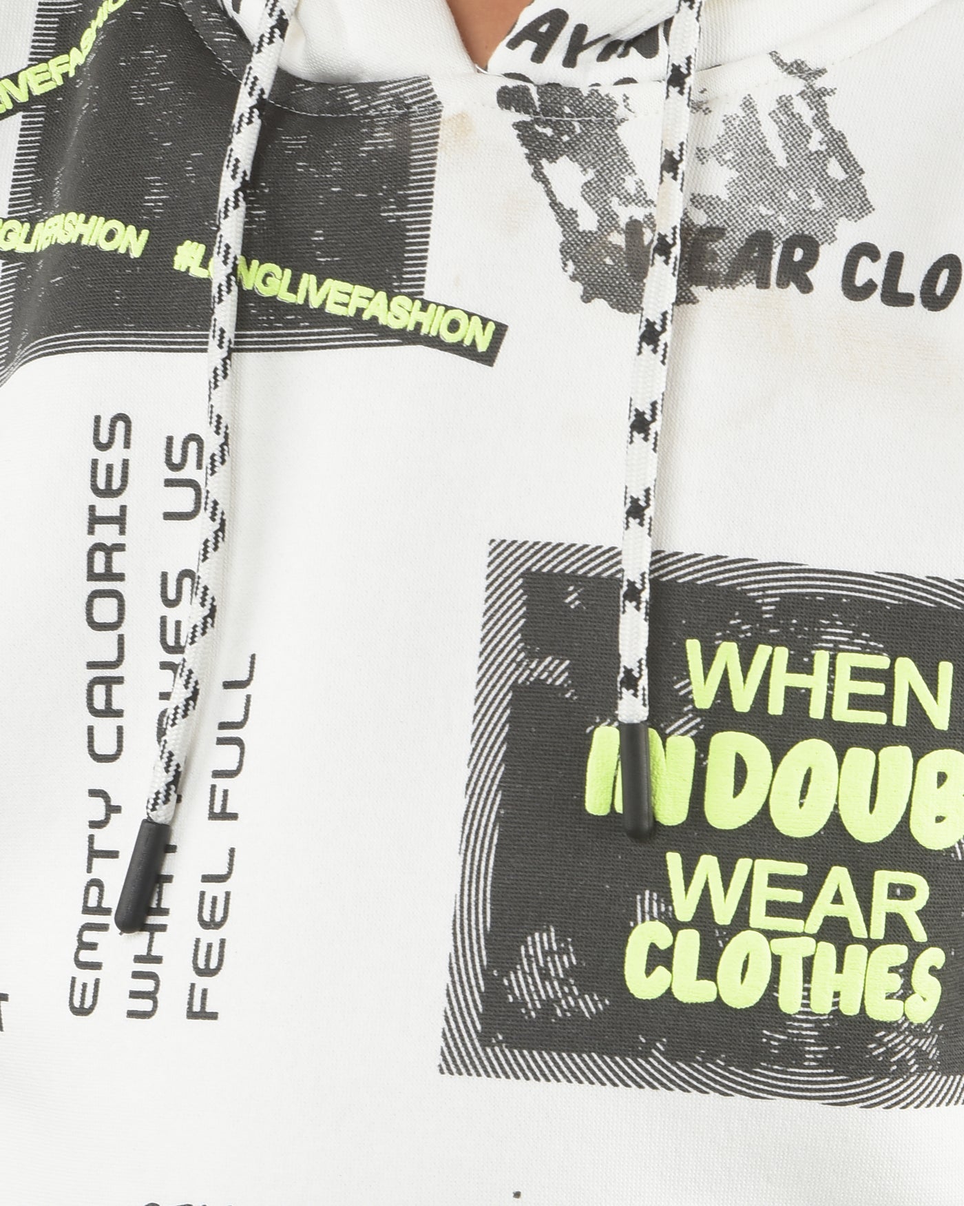 White Typographic Print Sweatshirt & Joggers Co-Ord Set-Boy Co-Ord Sets-Crimsoune Club