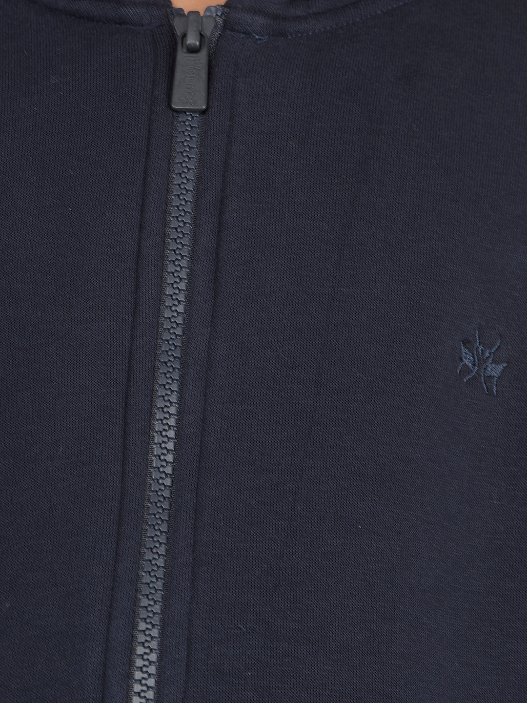 Navy Blue Hooded Neck Sweatshirt-Boys Sweatshirts-Crimsoune Club