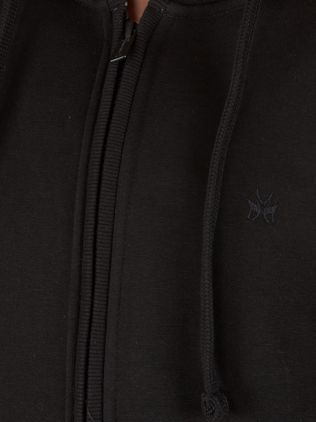 Black Hooded Sweatshirt-Boys Sweatshirts-Crimsoune Club