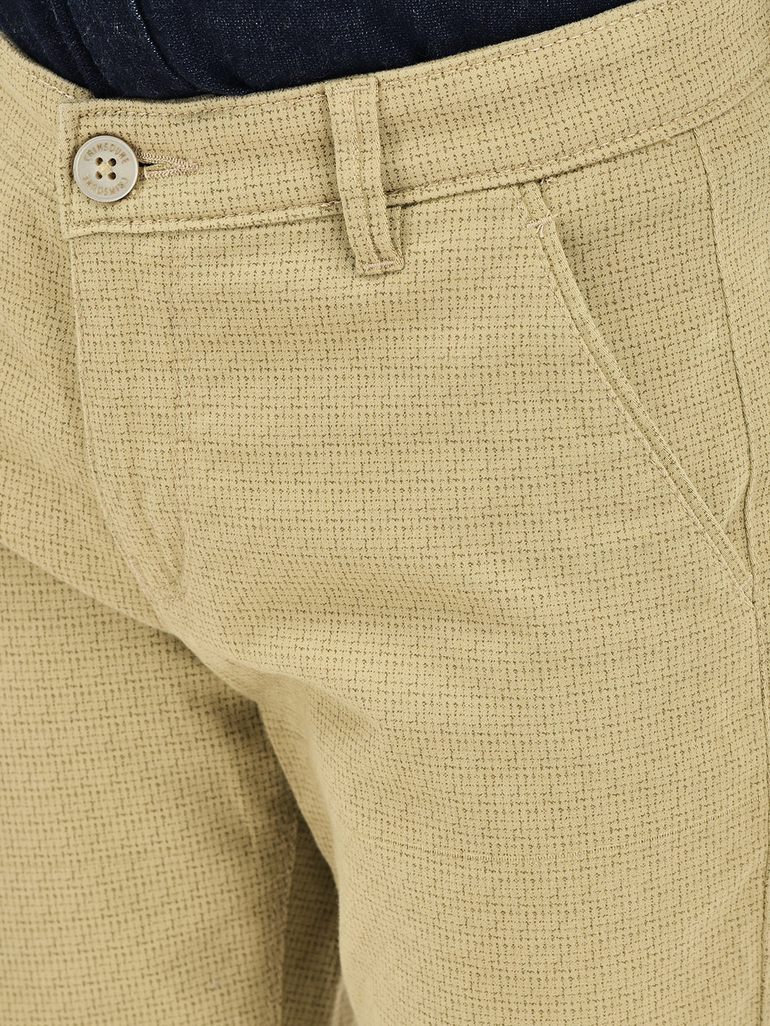 Printed Beige Trousers-Boys Trousers-Crimsoune Club