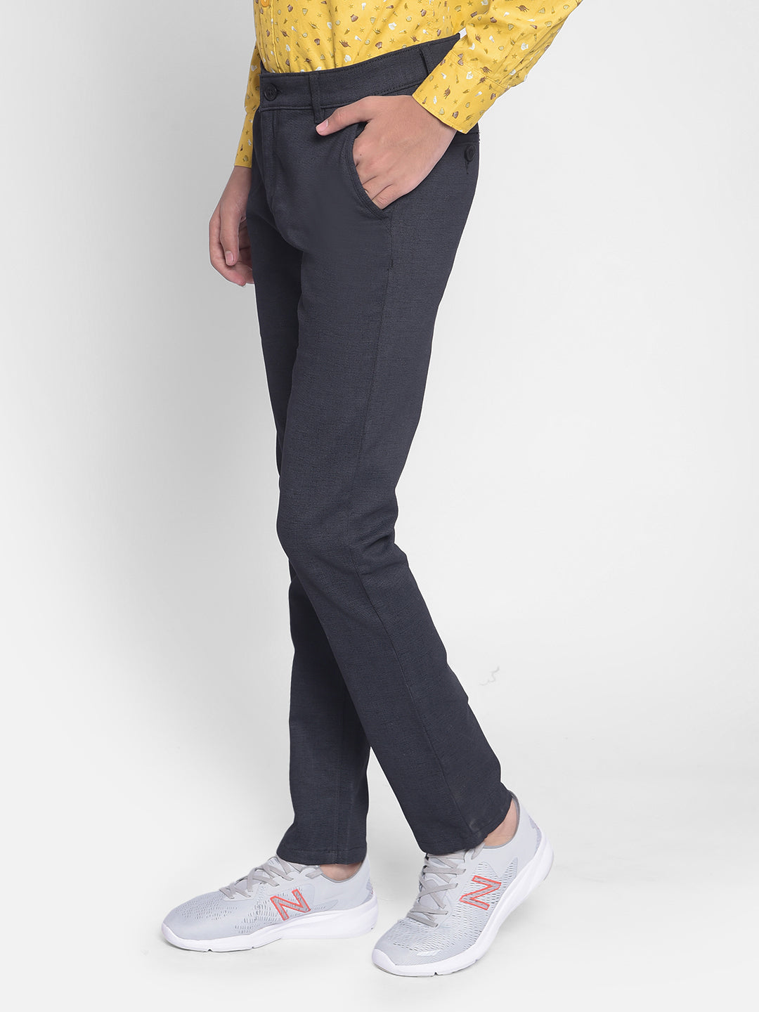 Black Trouser-Boys Trousers-Crimsoune Club