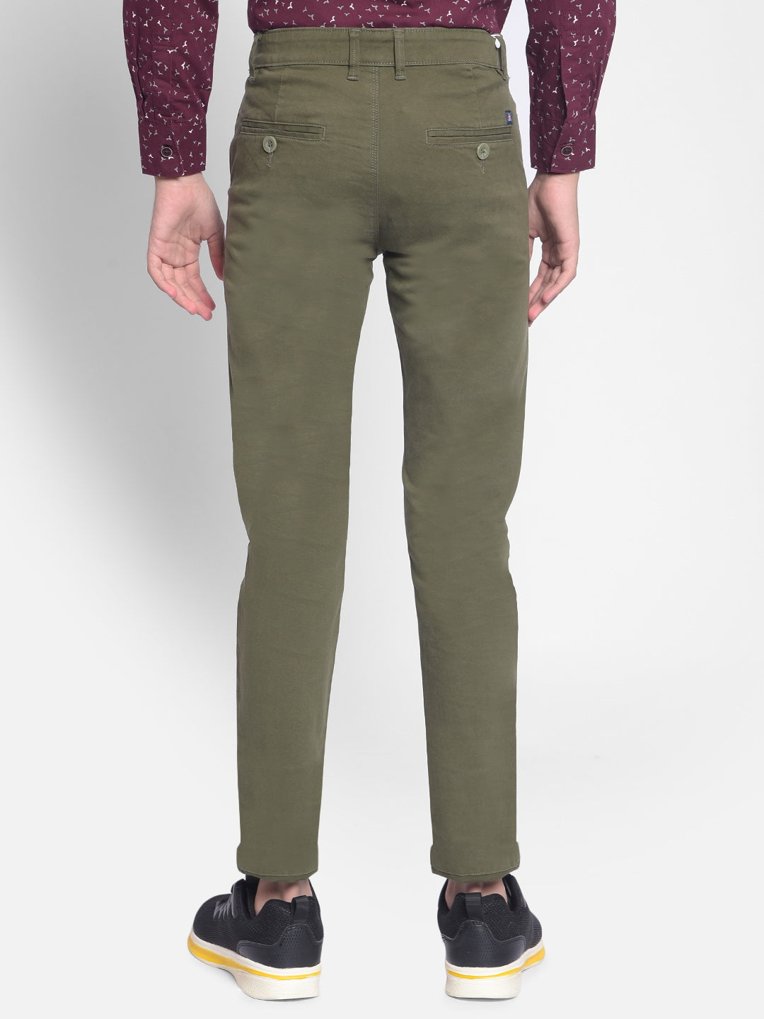 Olive Trousers-Boys Trousers-Crimsoune Club