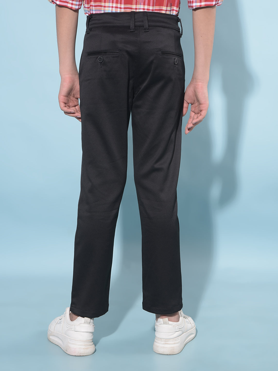 Black Trousers-Boys Trousers-Crimsoune Club