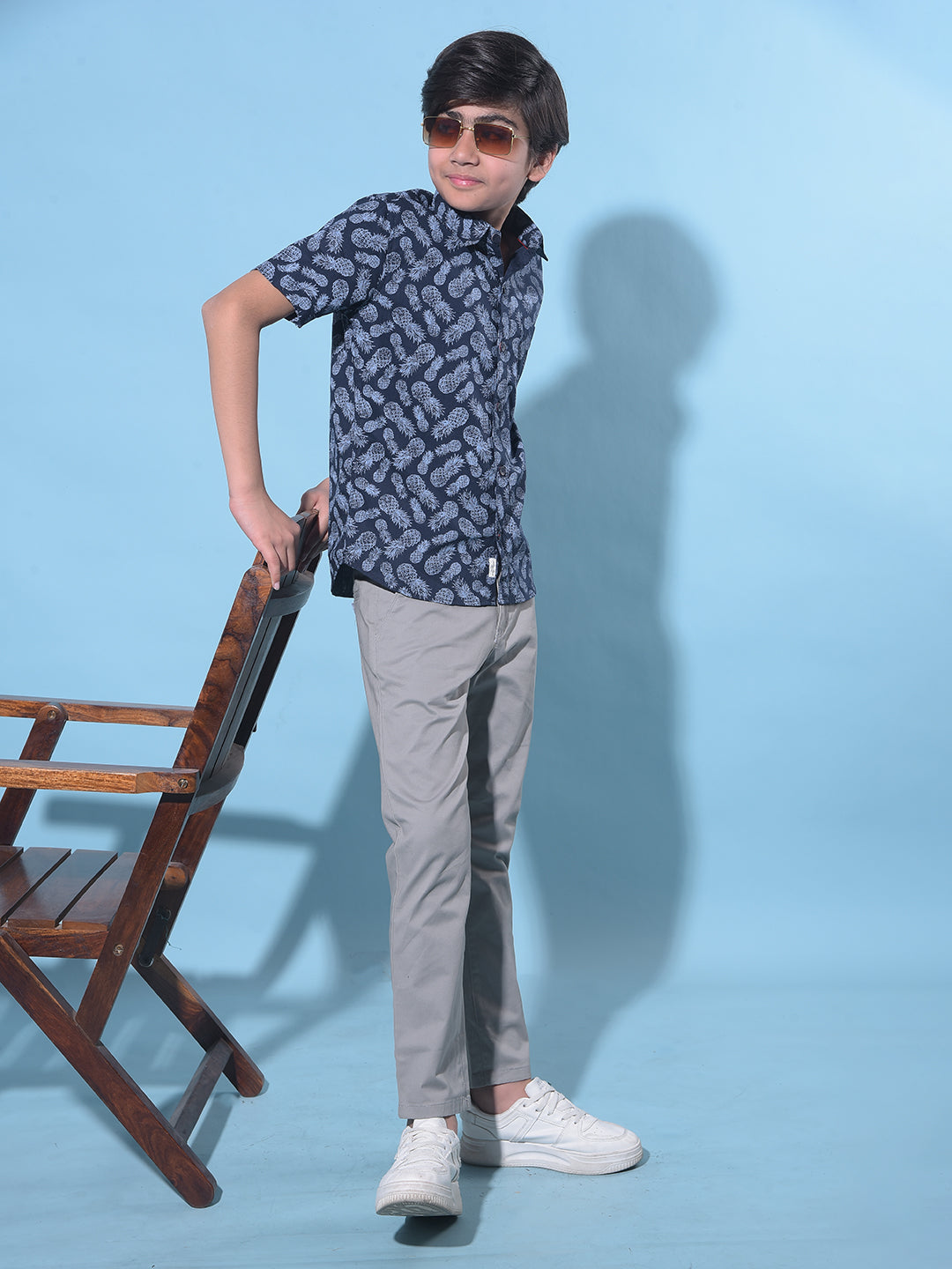 Grey Trousers-Boys Trousers-Crimsoune Club