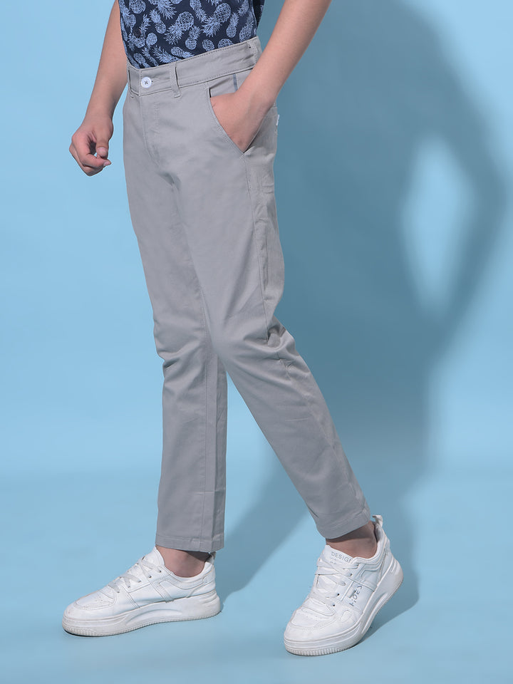 Grey Trousers-Boys Trousers-Crimsoune Club