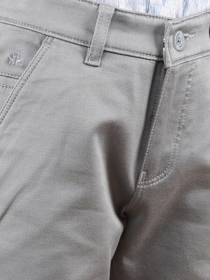 Grey Cotton Trousers-Boys Trousers-Crimsoune Club