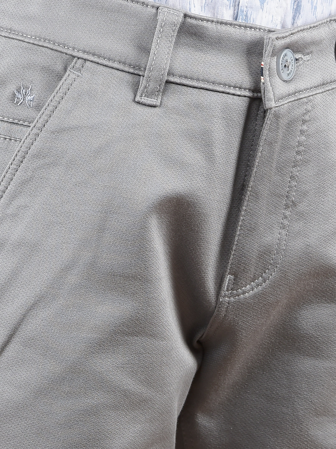 Grey Cotton Trousers-Boys Trousers-Crimsoune Club