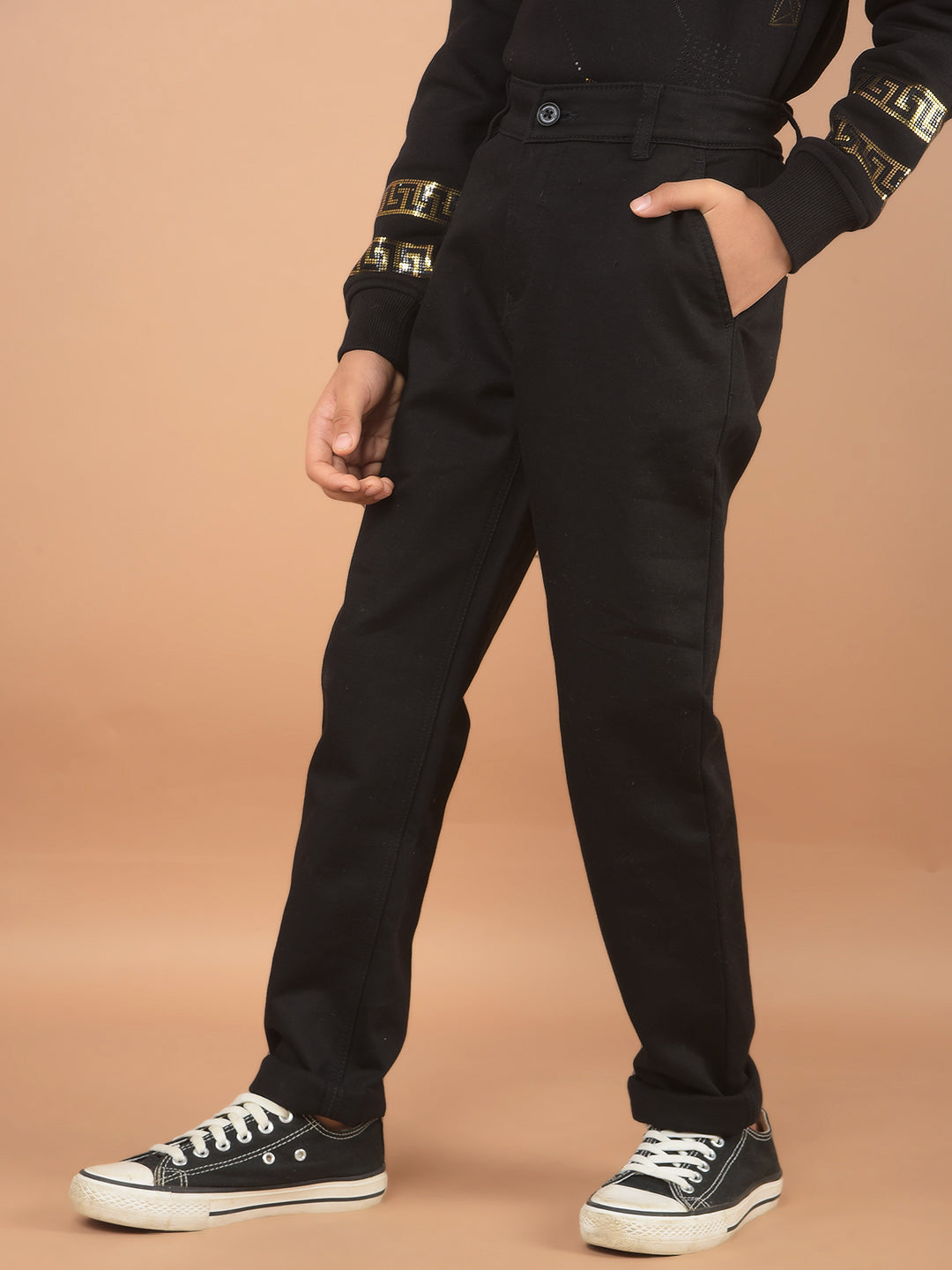 Black Trousers-Boy Trousers-Crimsoune Club