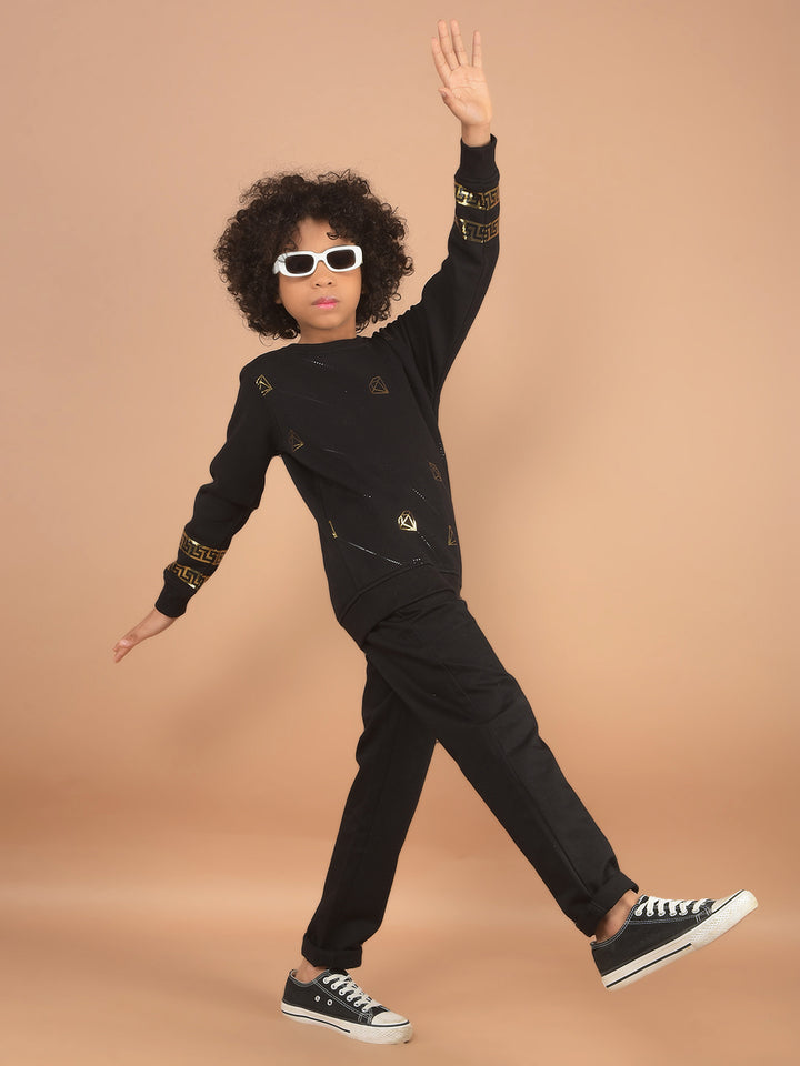 Black Trousers-Boy Trousers-Crimsoune Club