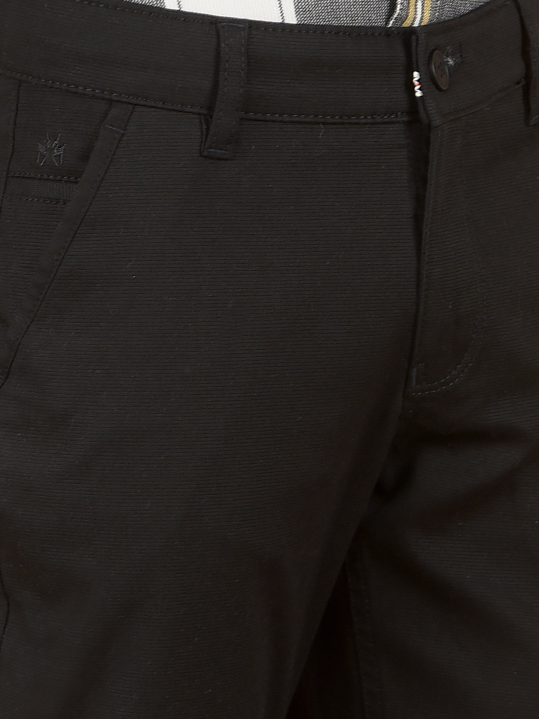 Black Cotton Trousers-Boys Trousers-Crimsoune Club