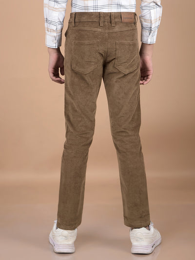 Brown Corduroy Trousers-Boys Trousers-Crimsoune Club