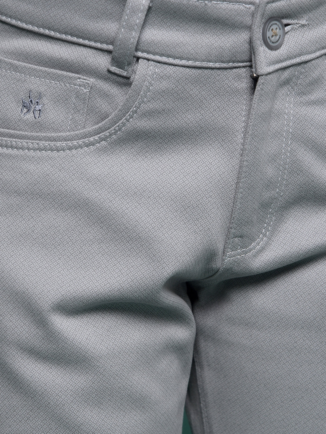 Grey Printed Trousers-Boys Trousers-Crimsoune Club