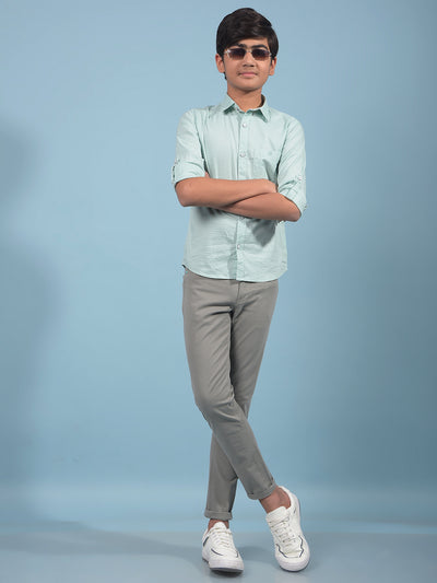Green Trousers-Boys Trousers-Crimsoune Club