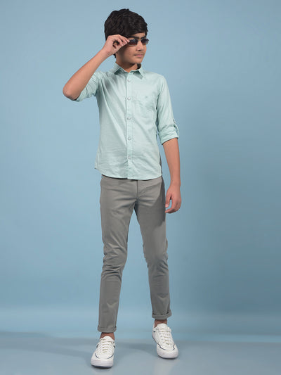 Green Trousers-Boys Trousers-Crimsoune Club