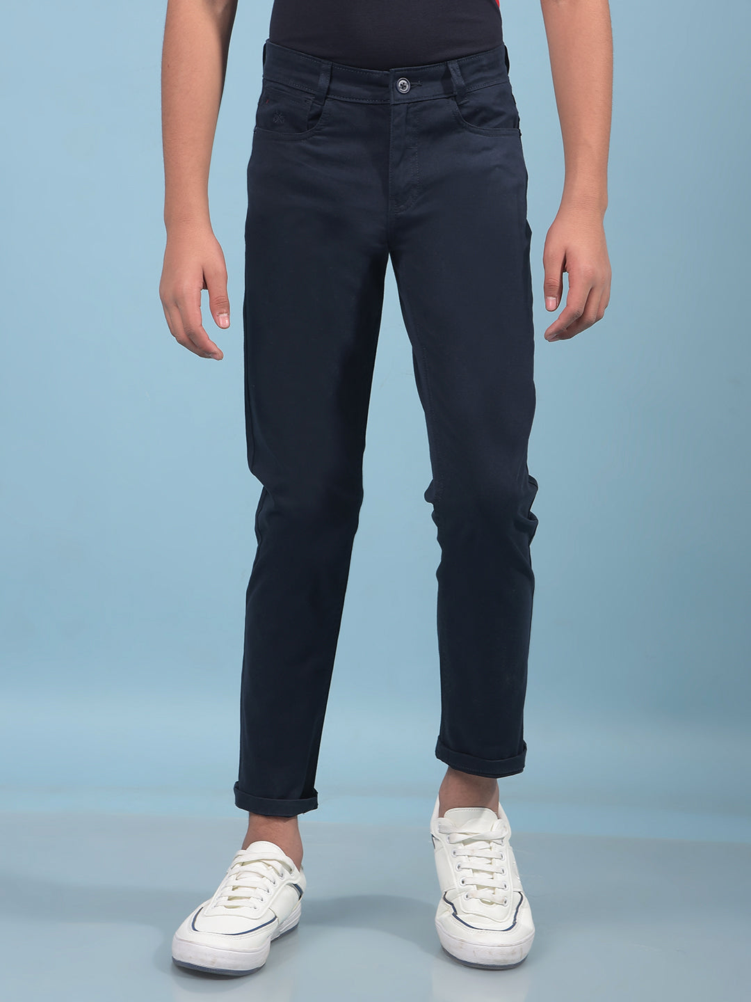 Blue Trousers-Boys Trousers-Crimsoune Club