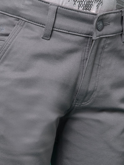 Grey Printed Trousers-Boys Trousers-Crimsoune Club