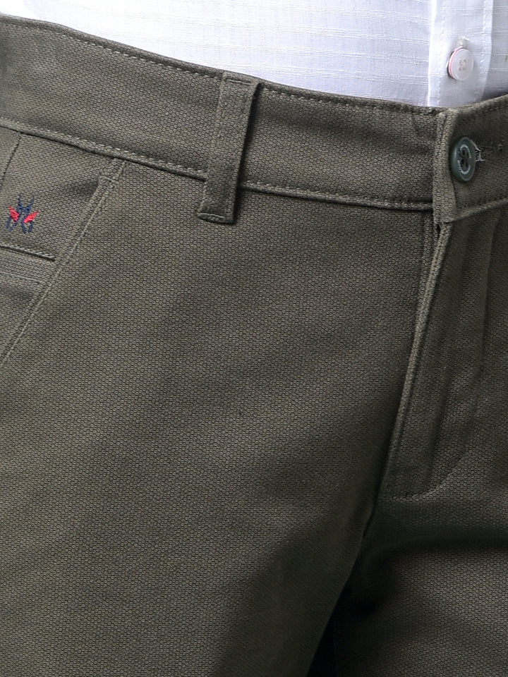 Olive Printed Trousers-Boys Trousers-Crimsoune Club