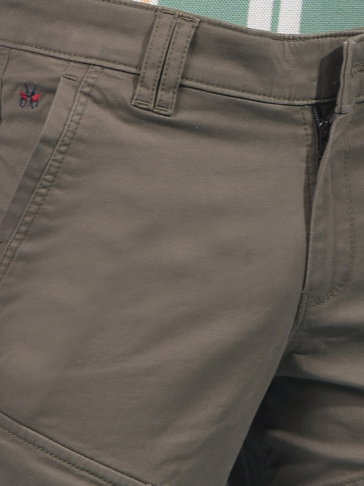 Grey Cargo Trousers-Boys Trousers-Crimsoune Club