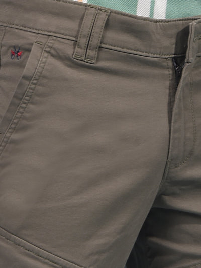 Grey Cargo Trousers-Boys Trousers-Crimsoune Club