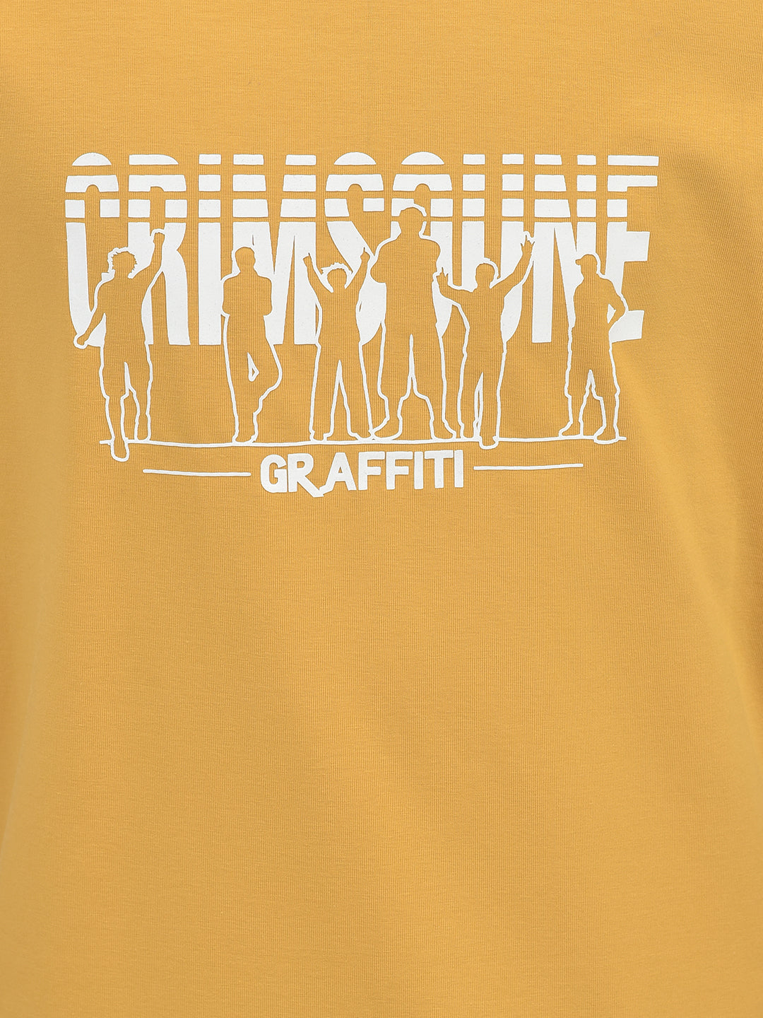 Graphic Mustard T-shirt-Boys T-Shirts-Crimsoune Club