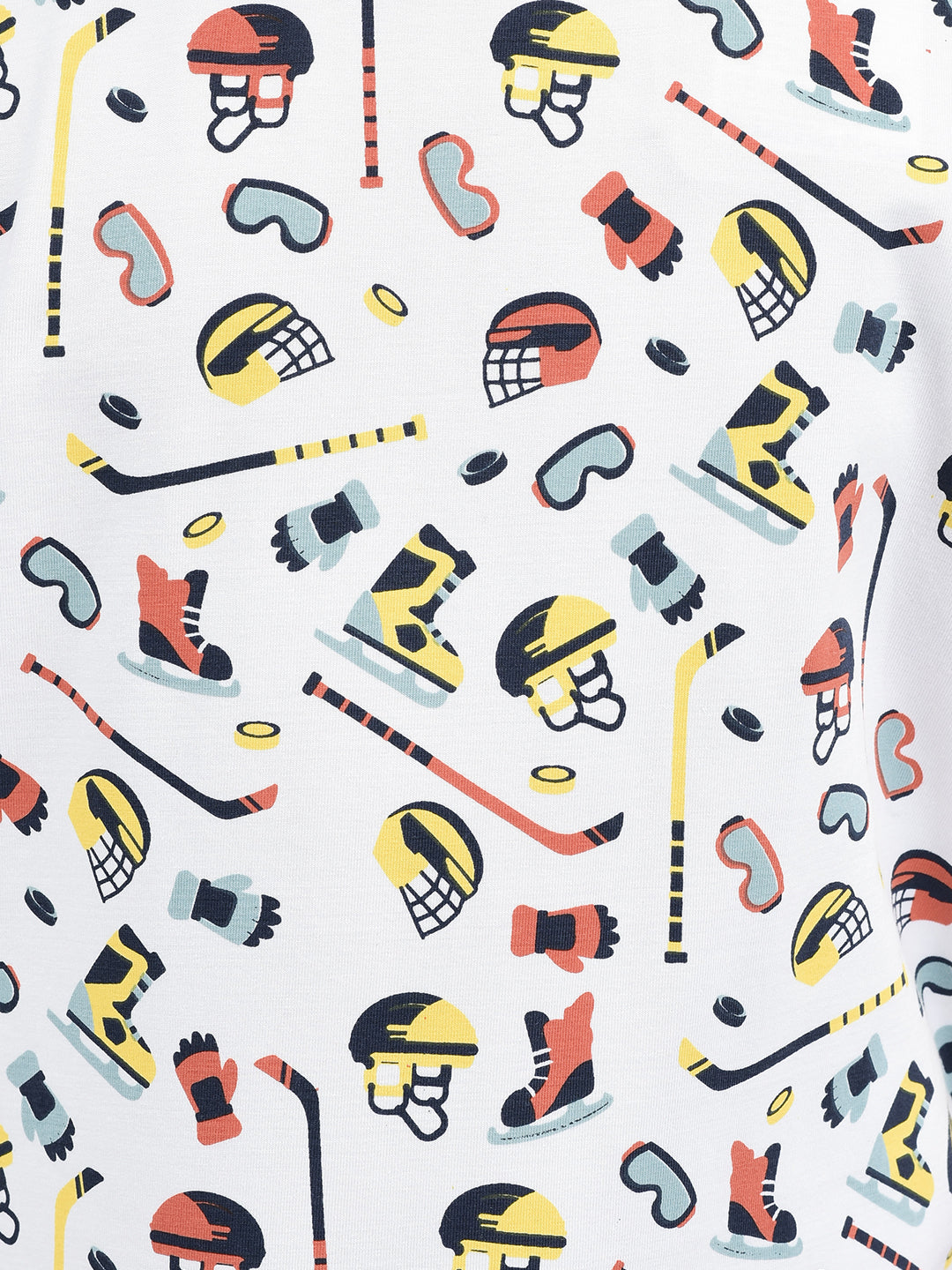 Graphic White T-shirt-Boys T-Shirts-Crimsoune Club