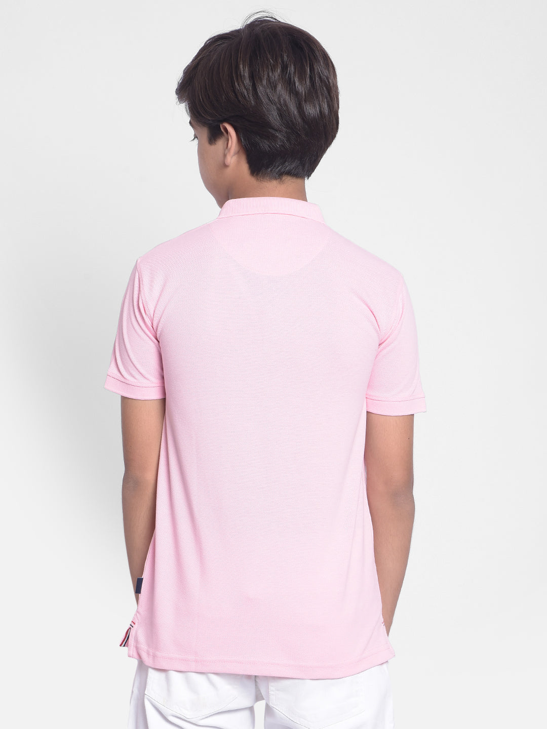 Pink Polo T-shirt-Boys T-shirts-Crimsoune Club