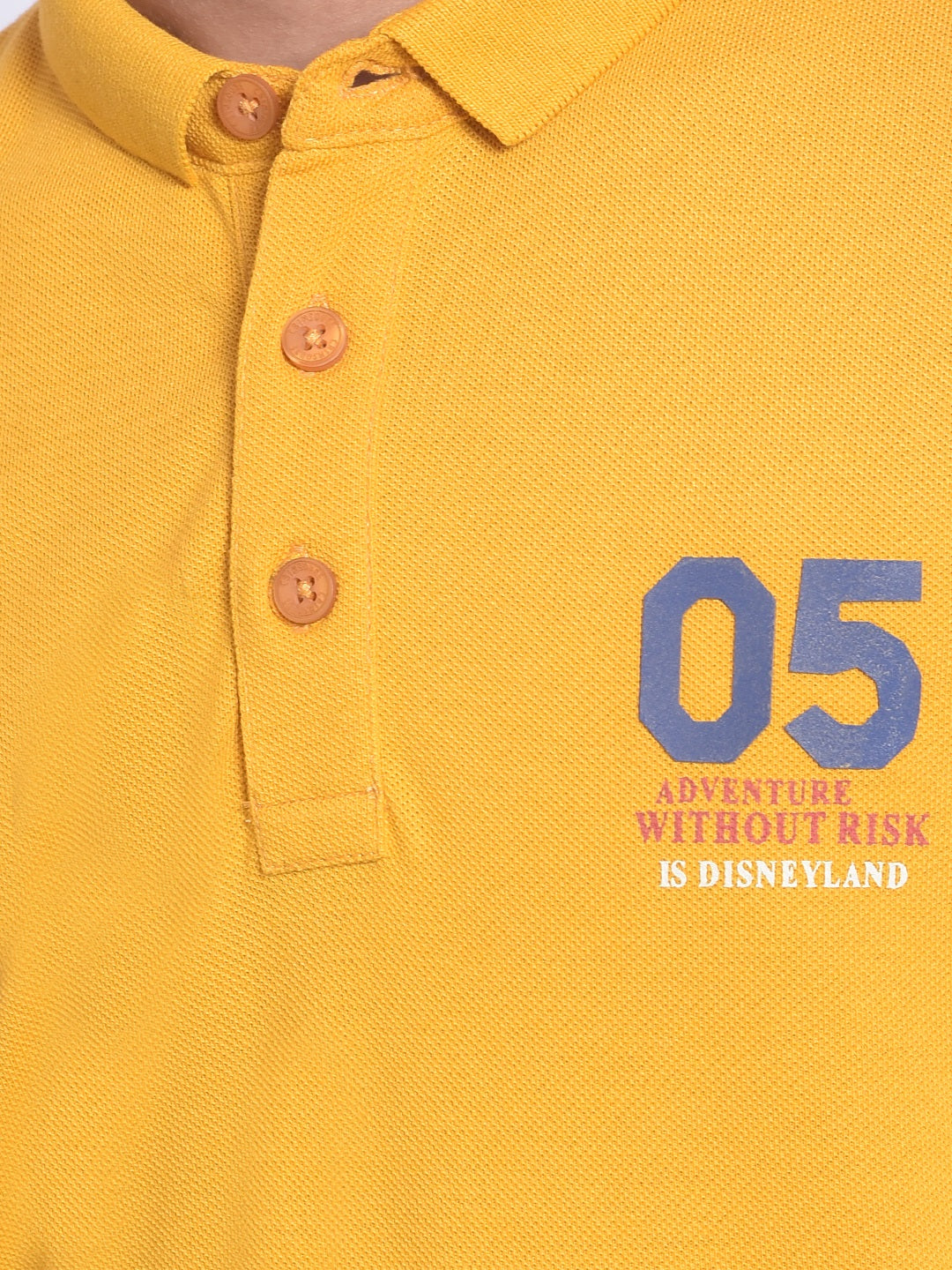 Mustard Polo T-shirt-Boys T-shirt-Crimsoune Club