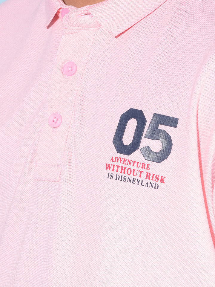 Pink Polo T-Shirt-Boys T-Shirts-Crimsoune Club