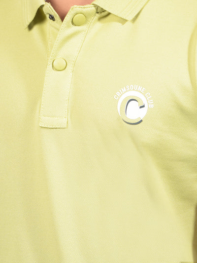 Green Polo-Neck T-Shirt-Boys T-Shirts-Crimsoune Club