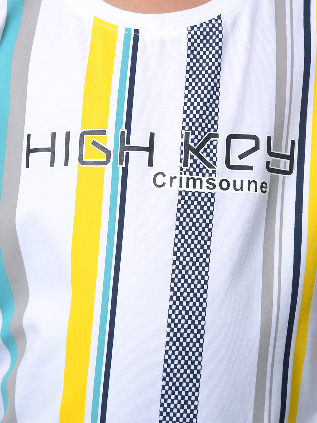 Multi-Color Vertical Stripes T-Shirt-Boys T-Shirts-Crimsoune Club