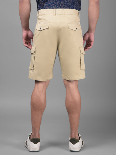 Khaki Shorts-Men Shorts-Crimsoune Club